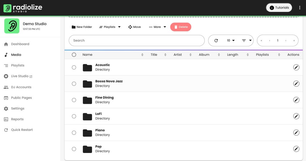 Playlist management image 1